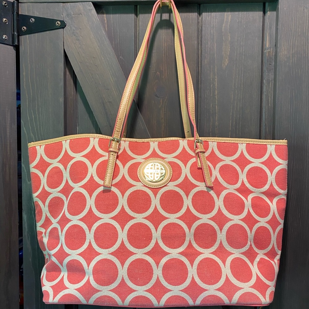 Kate Landry Canvas Shoulder Bag